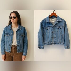 Classic Blue Denim Jean Jacket